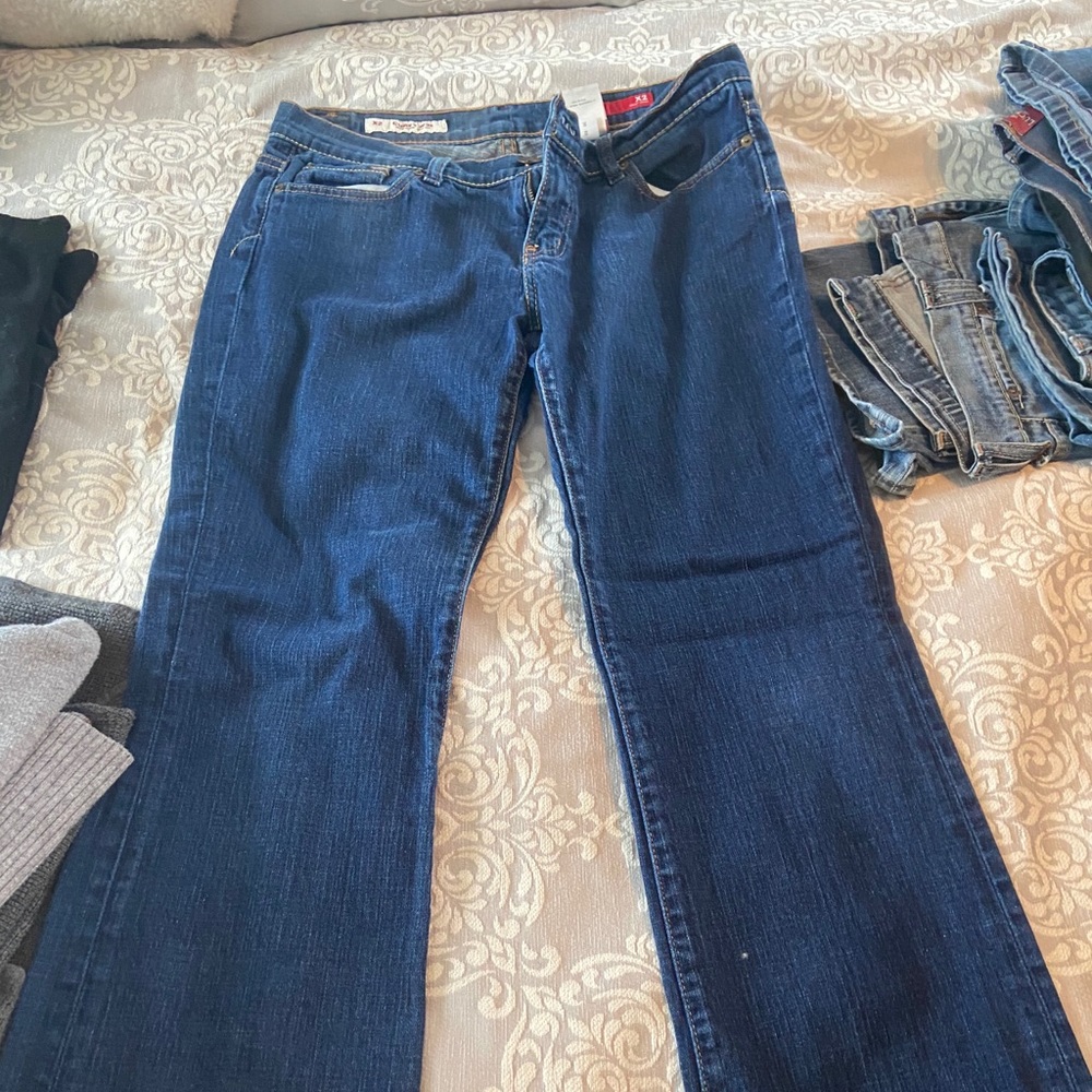 Dark Blue Curvy Jeans